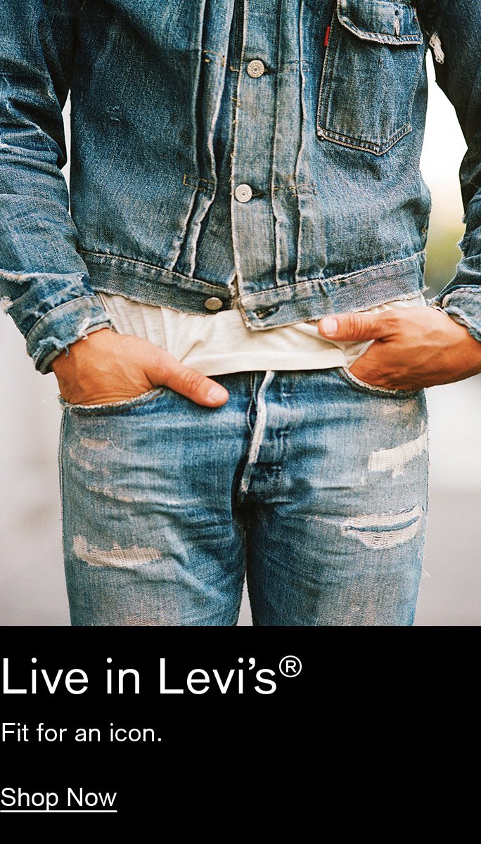 Live in Levi's Fit for an icon.