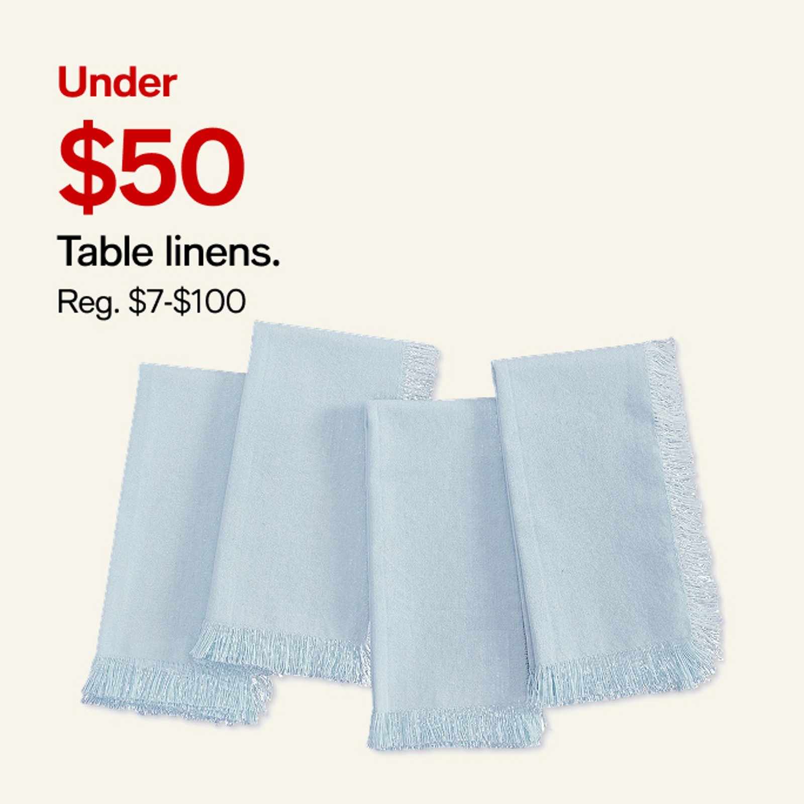 table linens