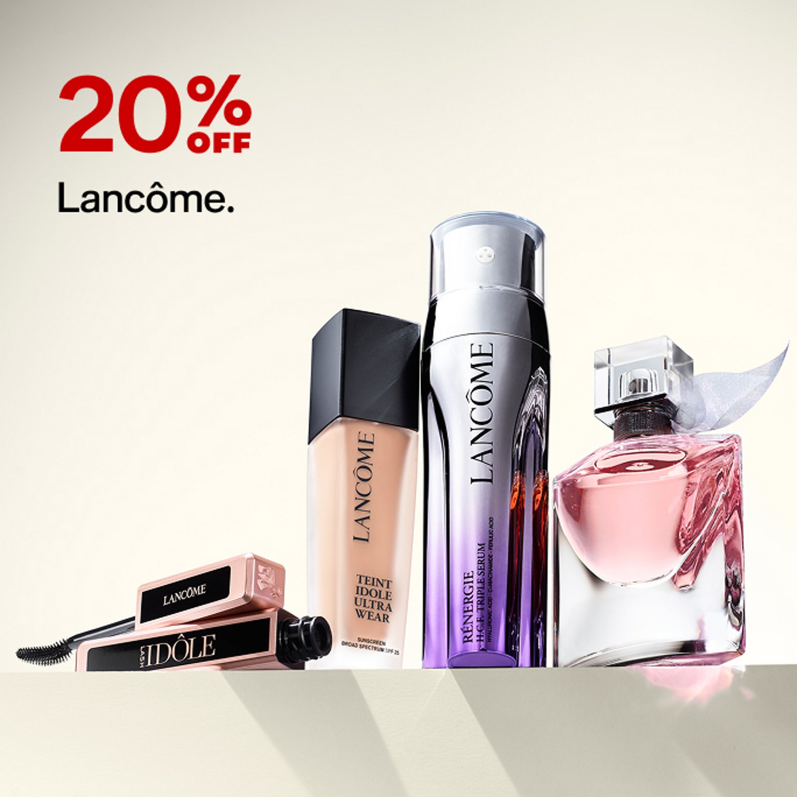 20% Off Lancôme 