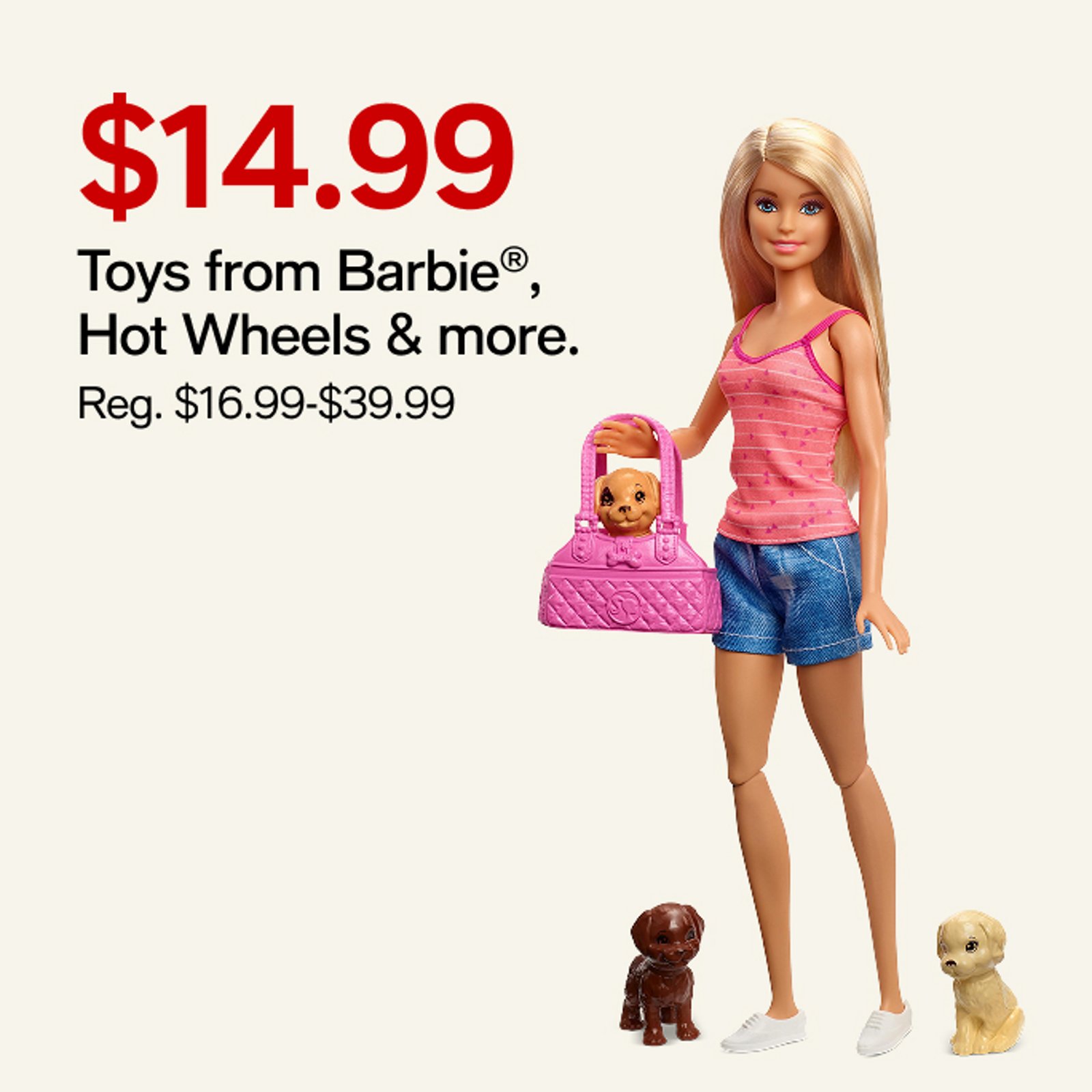 Toys from Barbie