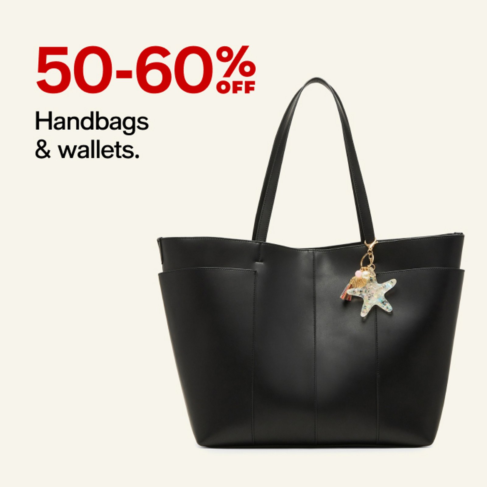 50-60% off Handbags & Wallets
