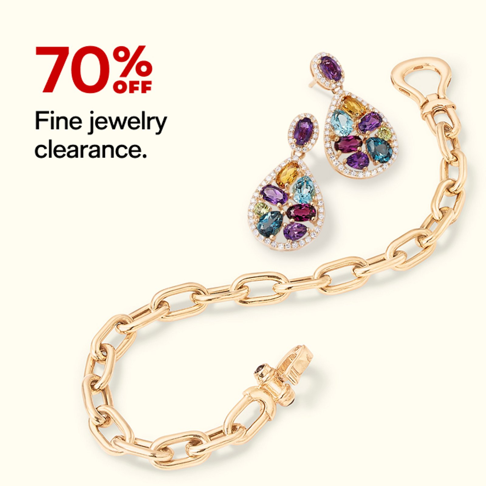 70% off Fine jewelry clearance