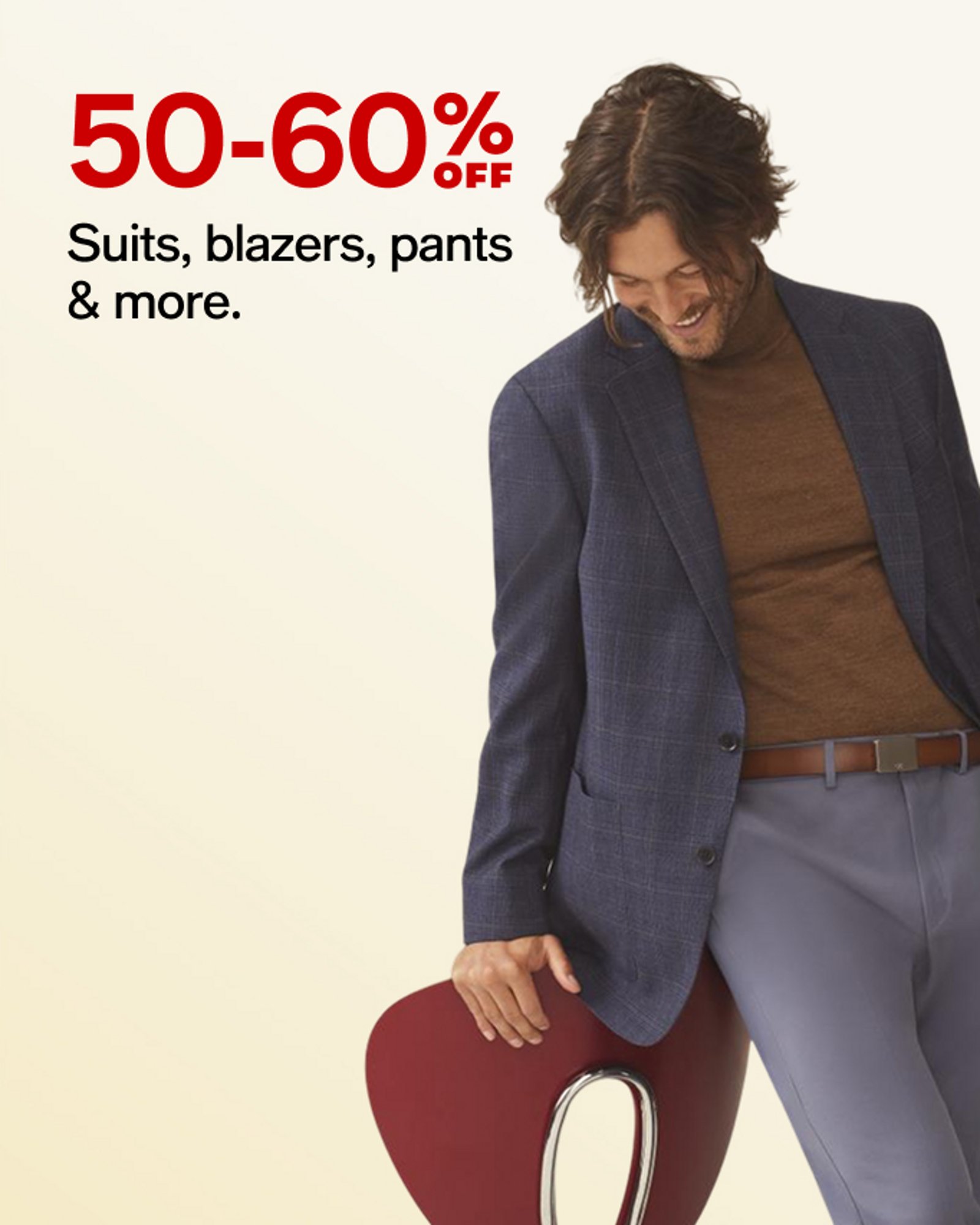 50-60% off Suits blazers