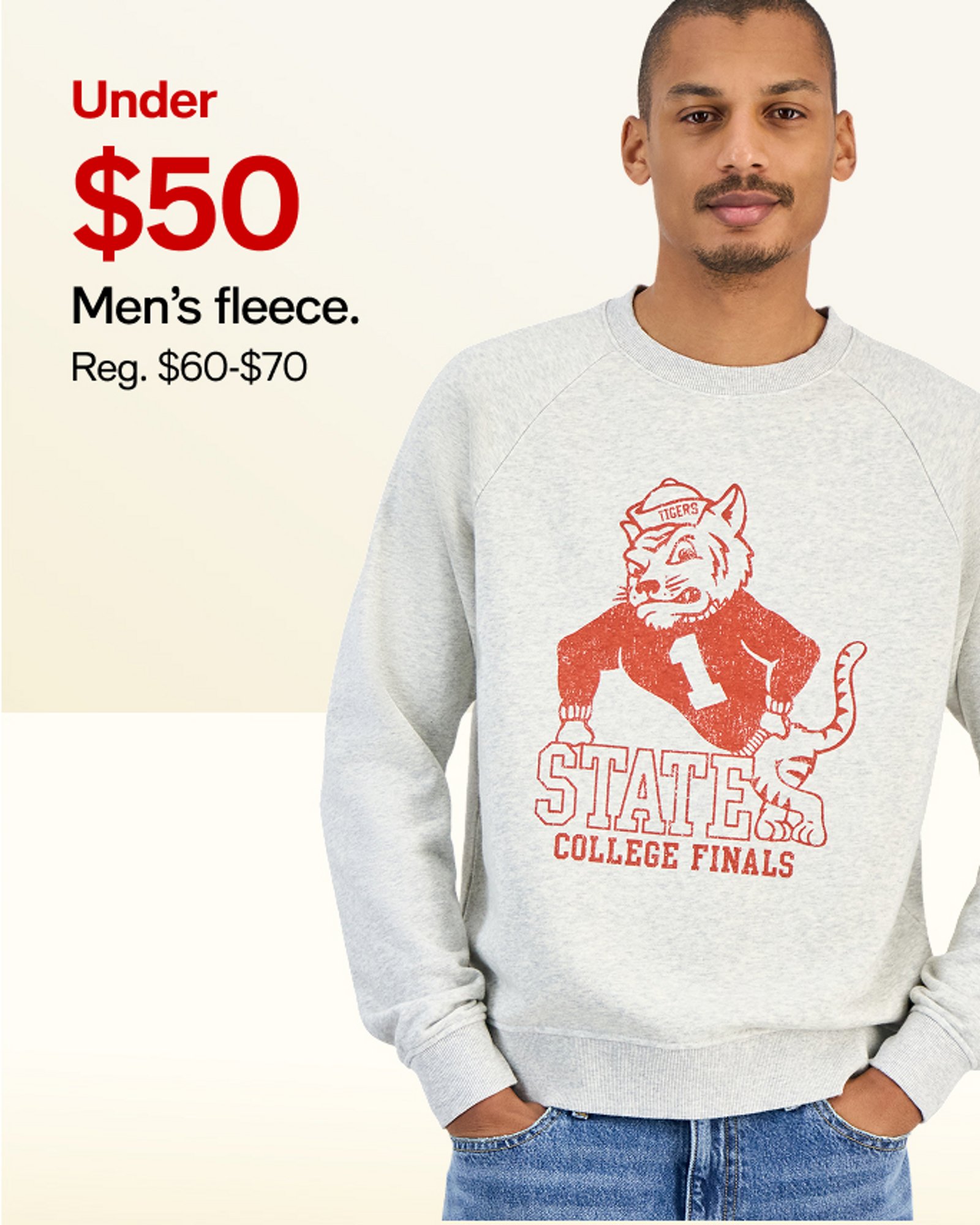 Under $50 Men's fleece