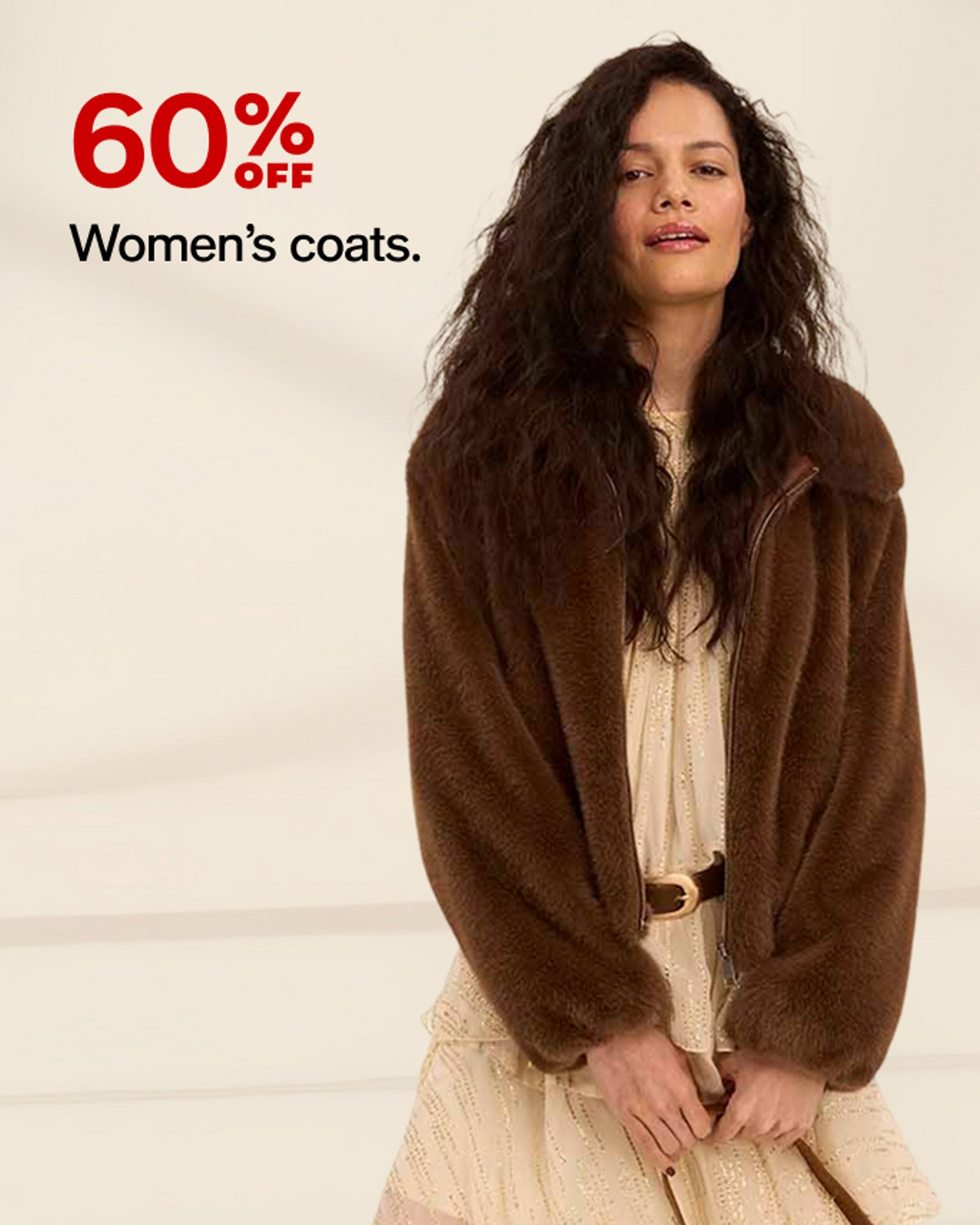 60% off Womens Coats