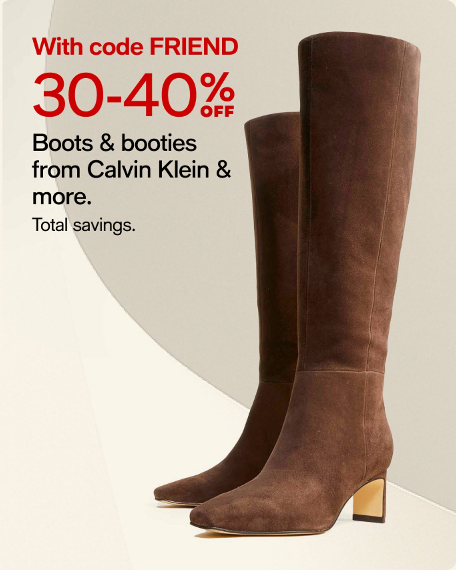 30-40% off Women's Shoes