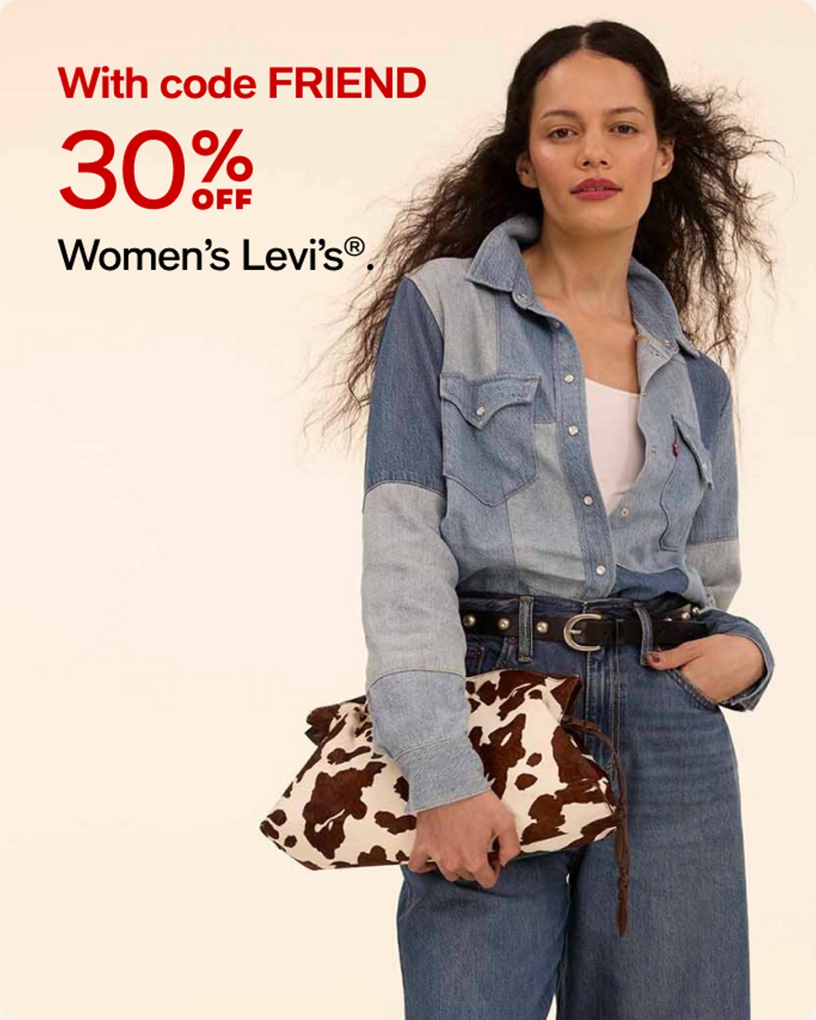 30% off Women's Levis