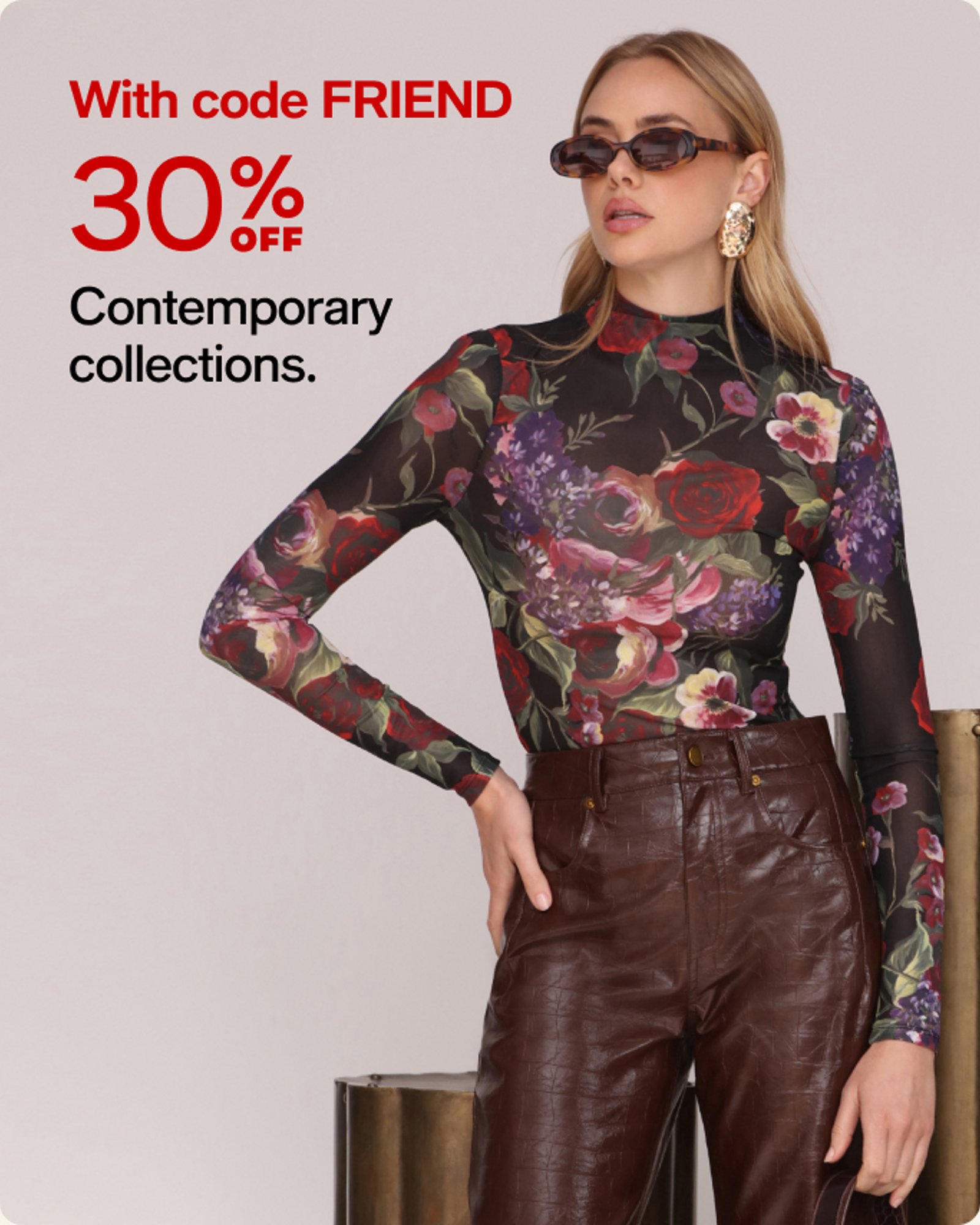 30% off Contemporary