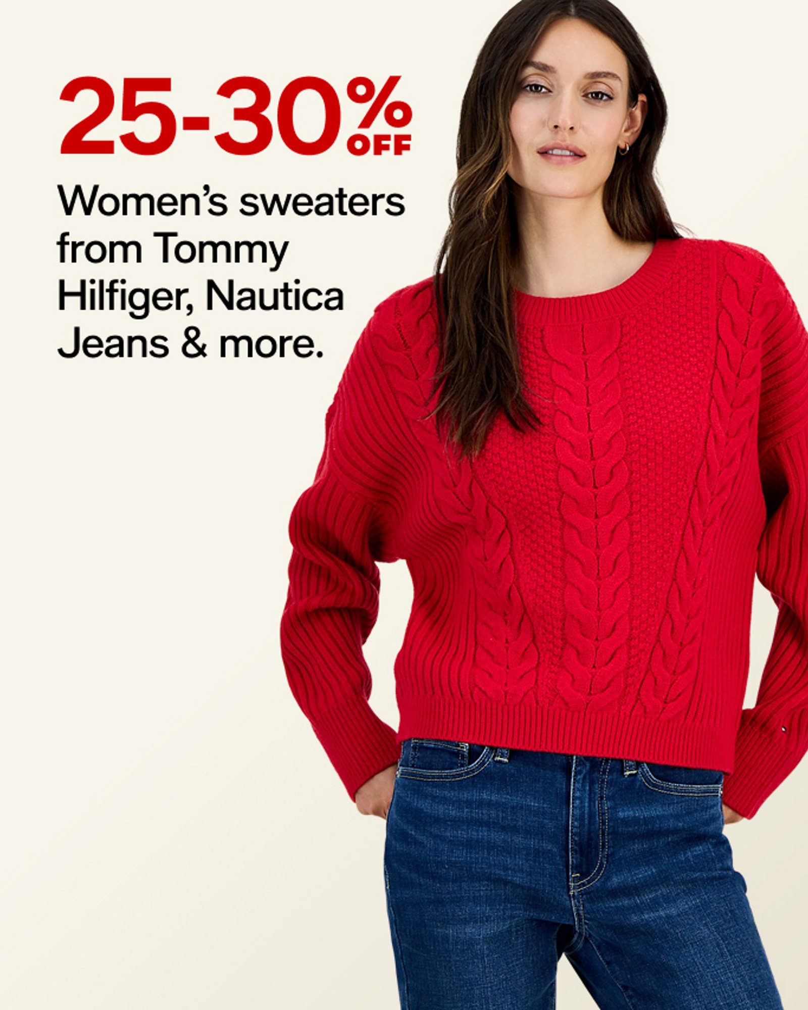 25-30% off Womens Sweaters