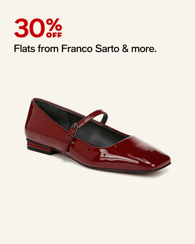 30 off flats