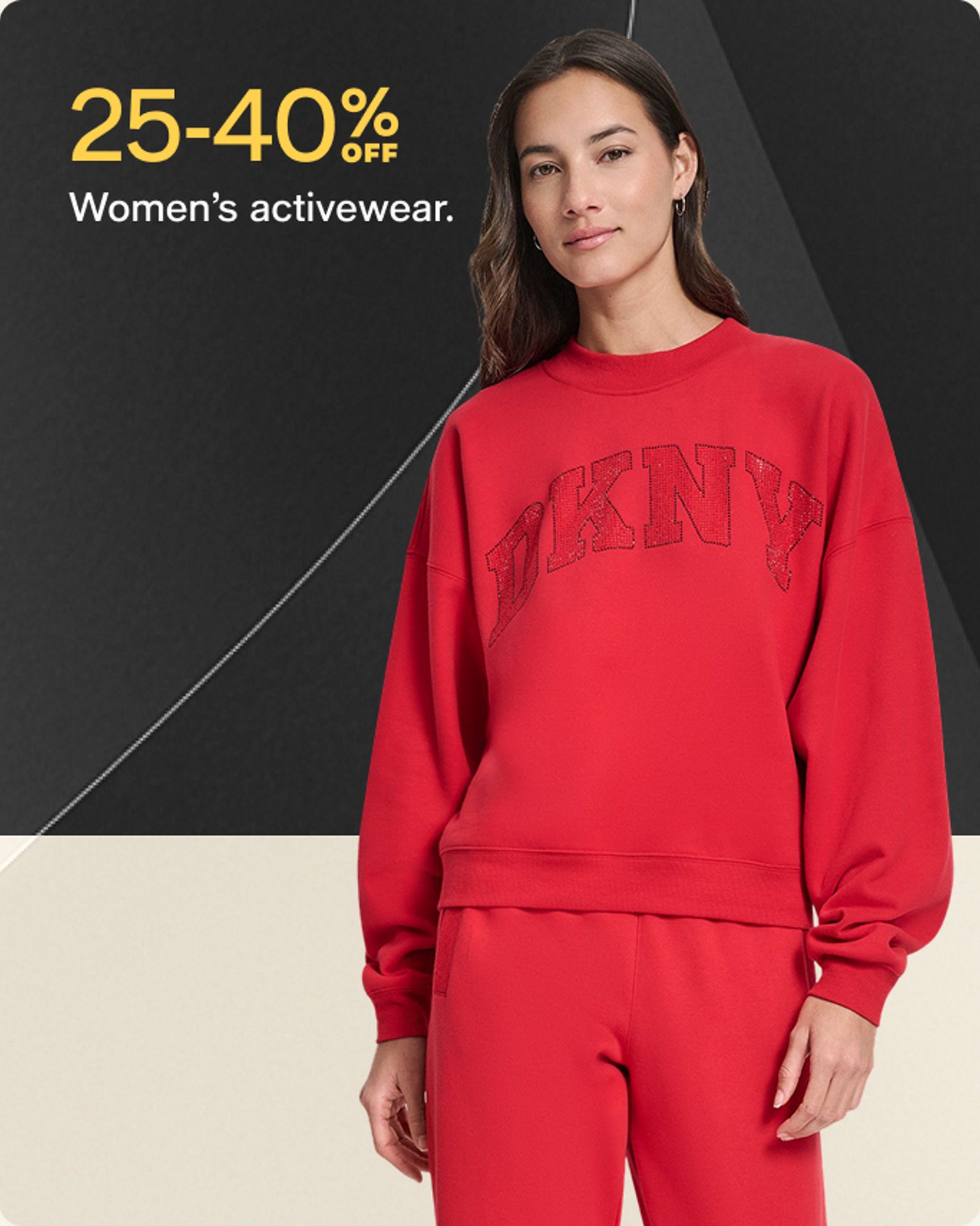 25-40% off Womens Activewear
