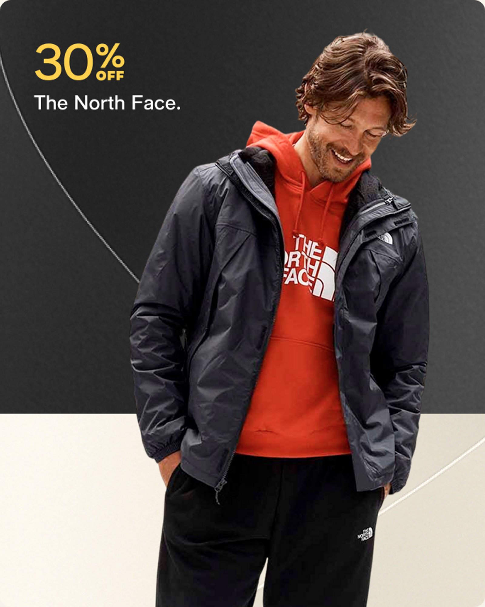 30% off  The North Face