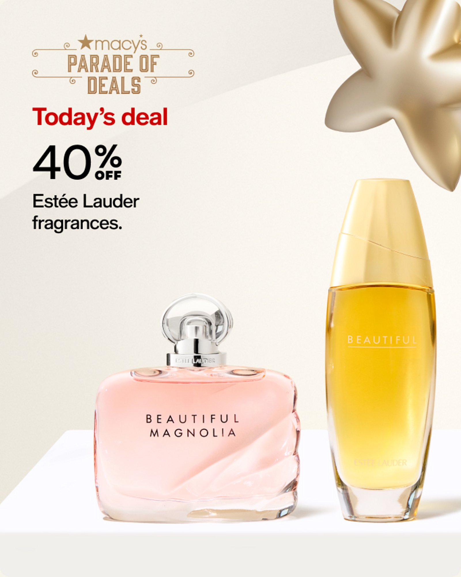 40% off Estee Lauder Fragrances (excl. Aerin)
